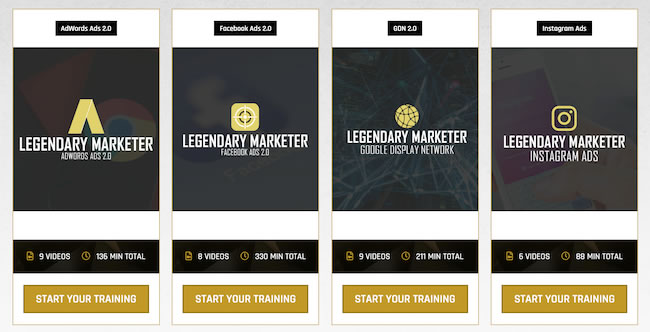 Legendary Marketer Online Trainings