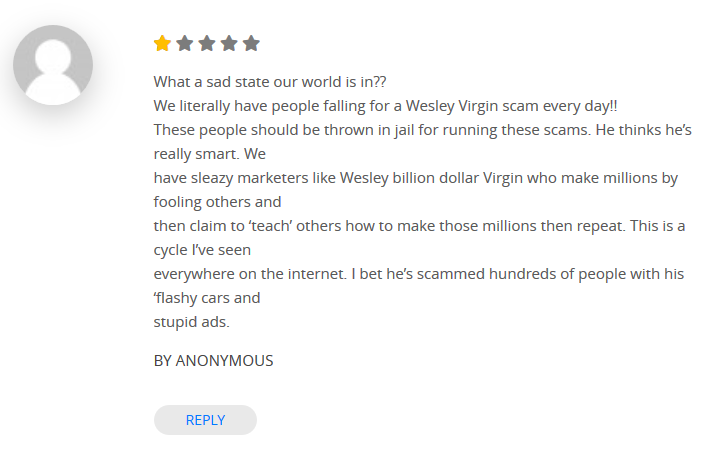 Is Wesley Virgin And The Entire Operation A Scam