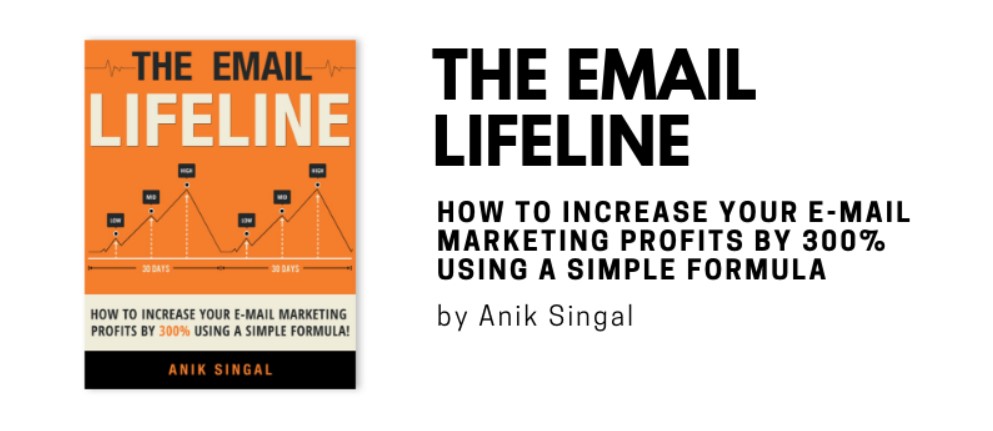 The Email Lifeline - Anik Singal's Email Marketing Formula