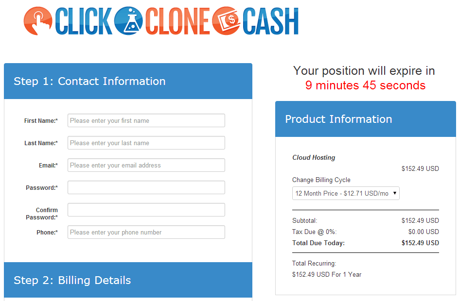 Click Clone Cash Not Recommended