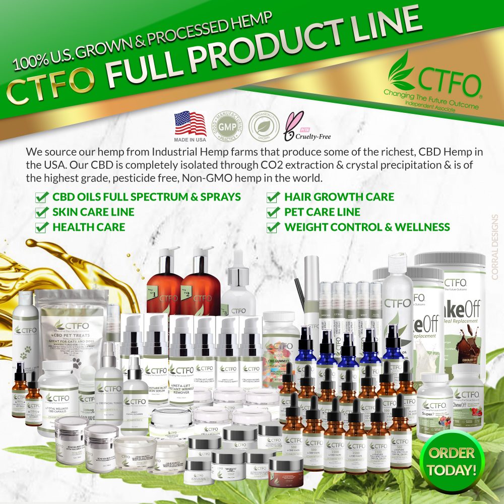 Earn Retail Commission By Selling CTFO Products