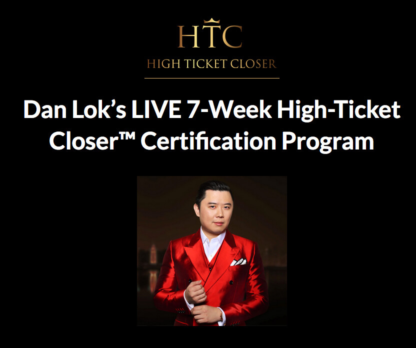Dan Lok High Ticket Closer Certification