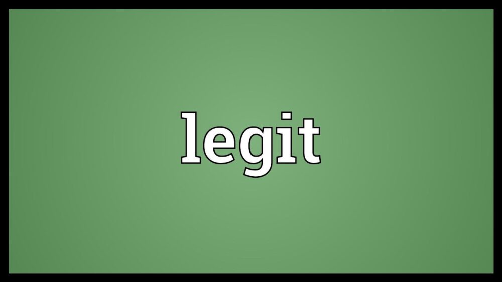 Is It Legit