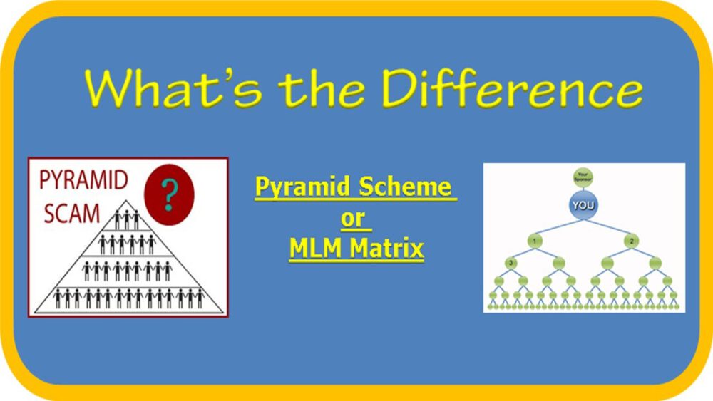 Is MLM A Pyramid Scheme