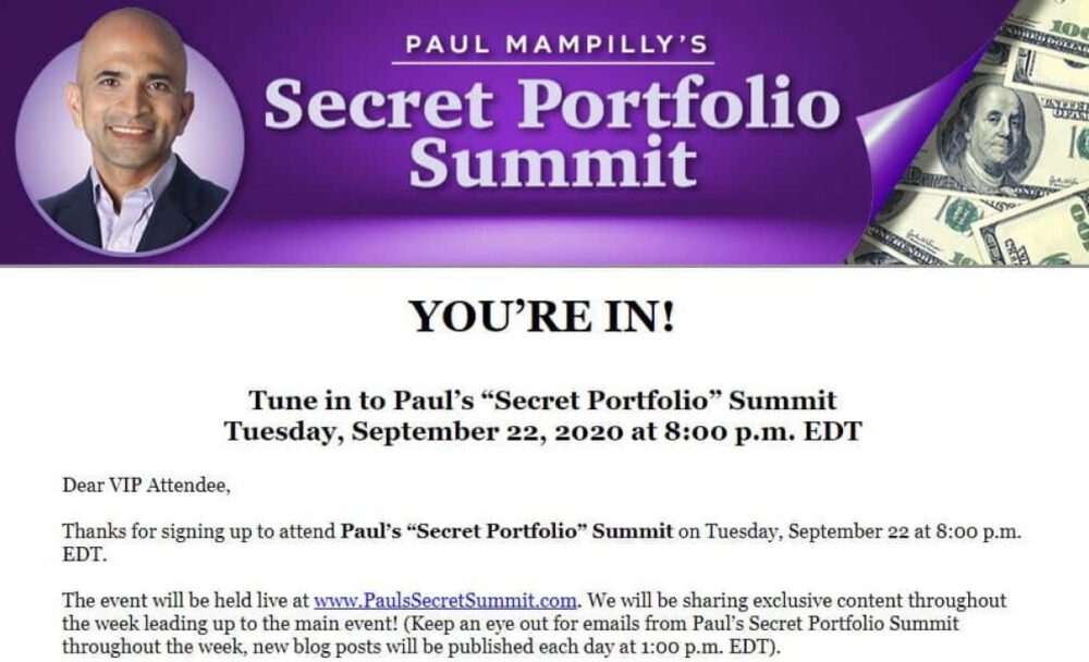 Secret Portfolio Summit