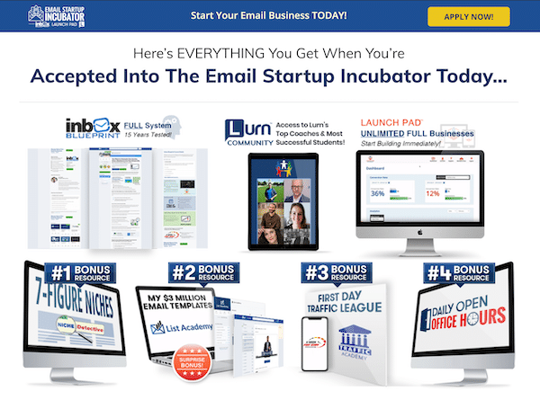 What Is Inside Email Startup Incubator