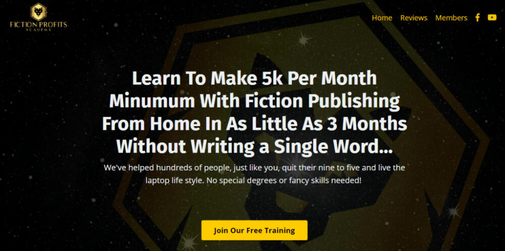 Learn More About Fiction Profits Academy