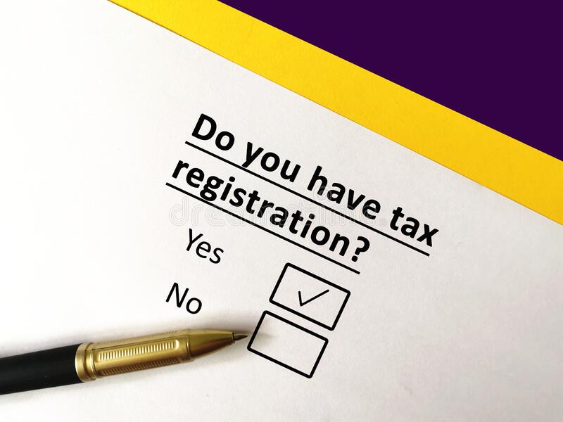 Register For Taxes