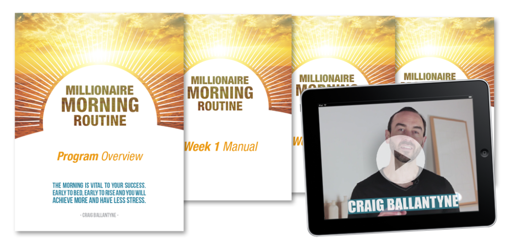 Millionaire Morning Routine Craig Ballantyne Review