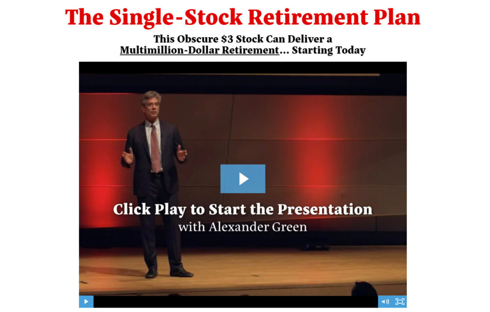 One Stock Retirement Review