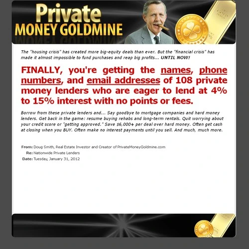 What Is Private Money Gold Mine