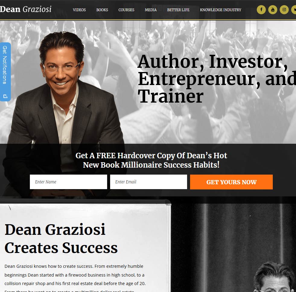 Dean Graziosi Background And Net Worth