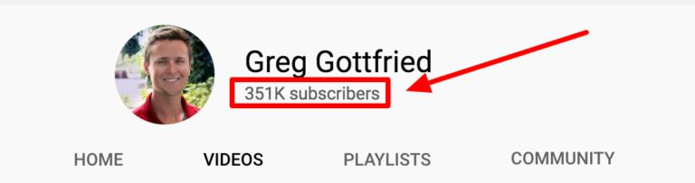 Greg Gottfried Youtube Followers