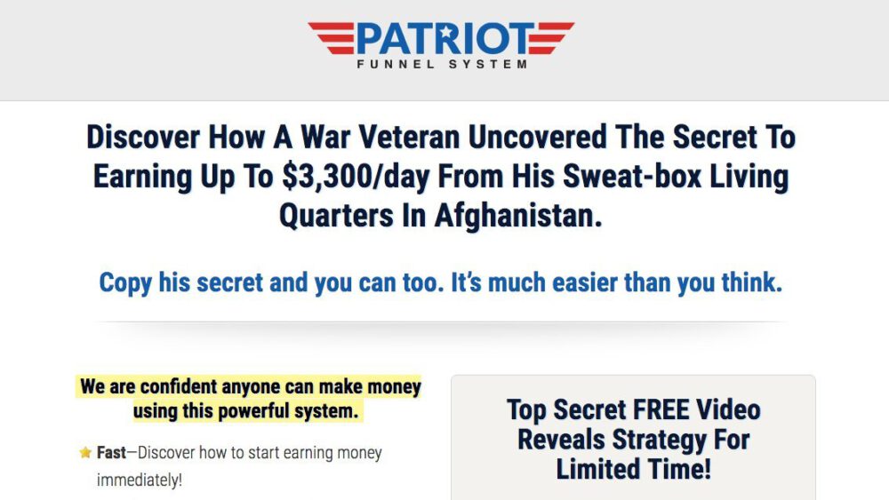 What Is The Patriot Funnel System