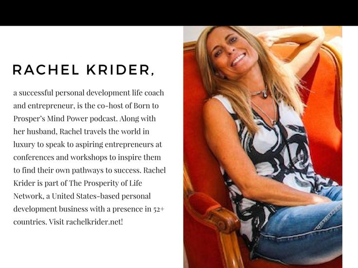 Who Is Rachel Krider