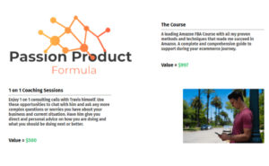 Passion Product Formula Pricing