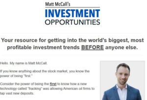 What Is Matt McCall Investment Opportunities
