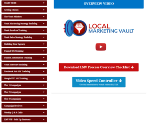 What Do You Get With Local Marketing Vault Course