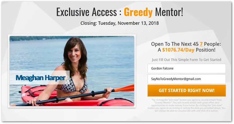 Greedy Mentor Review