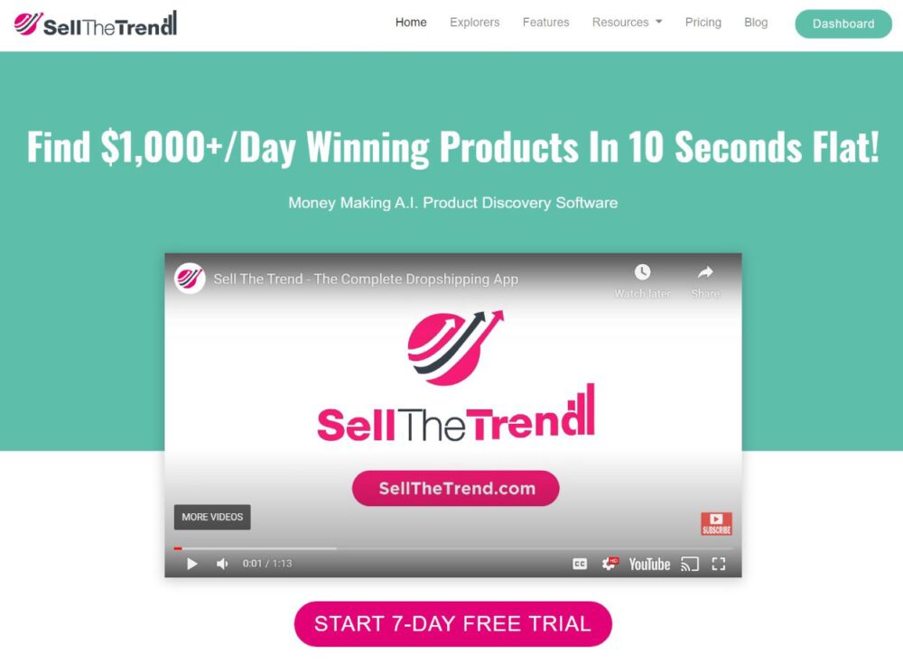 Sell The Trend Product Research