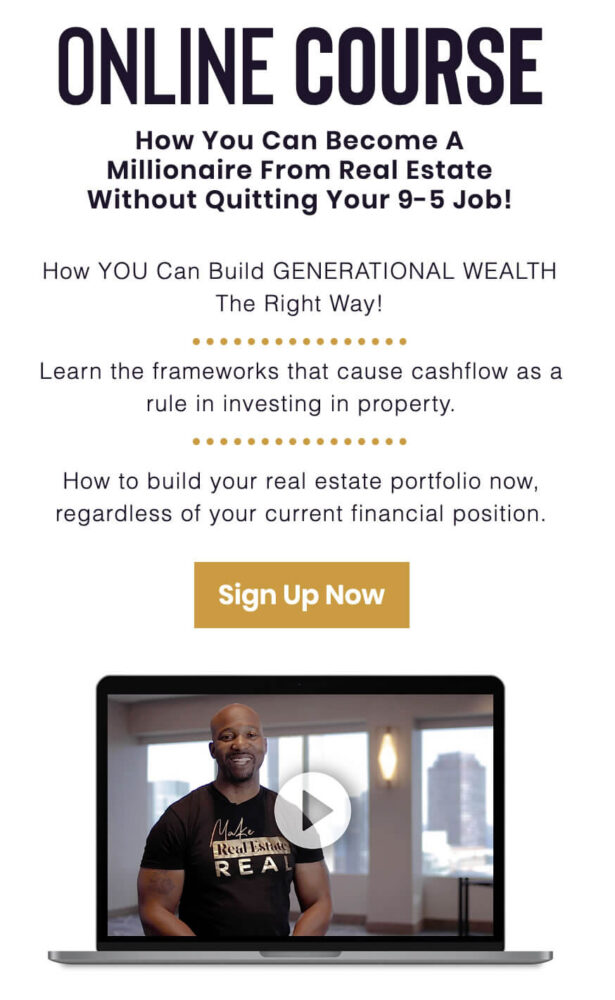 The Jemal King Make Real Estate Real Online Course Details