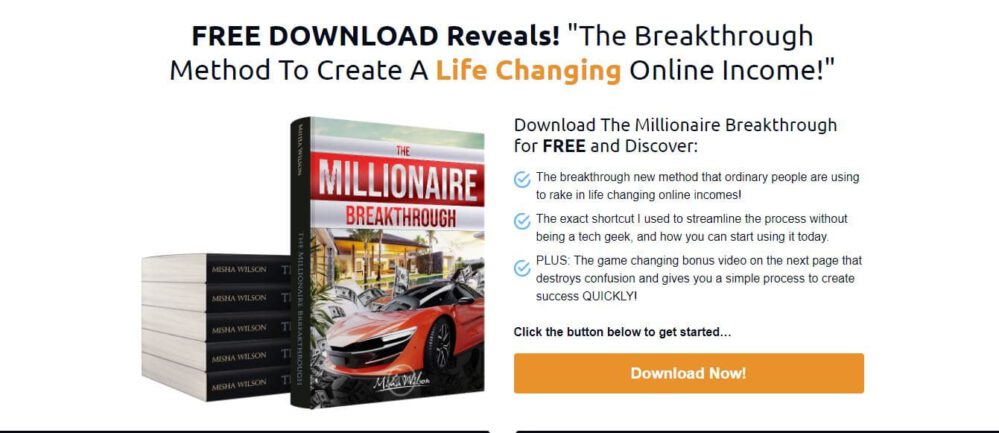 What Is The Millionaire Breakthrough