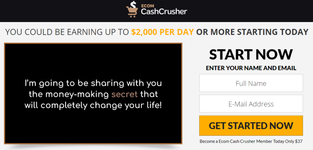 eCom Cash Crusher Review