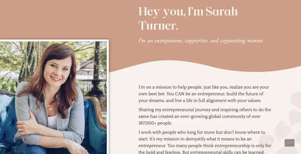 What Does Sarah Turner Write