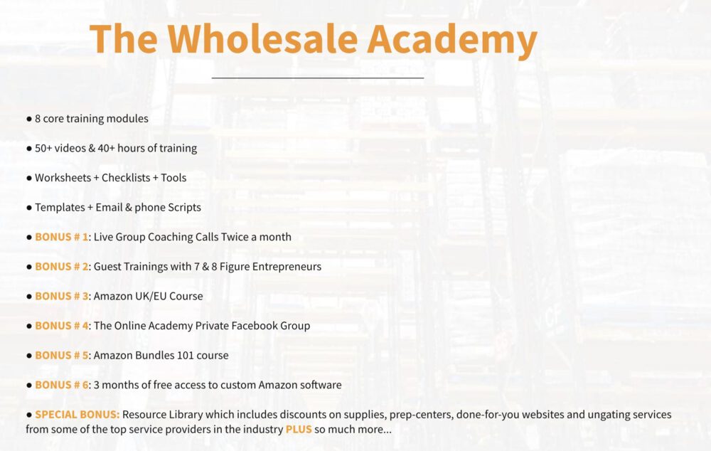 What Is Wholesale Academy And Its Courses