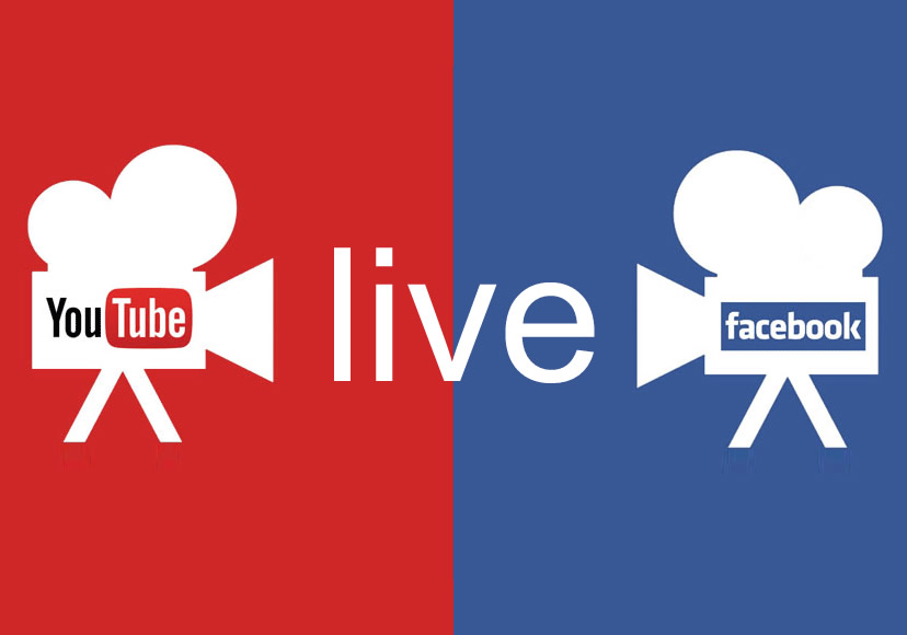 YouTube And Facebook Live