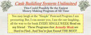 What Is Cash Building System Unlimited