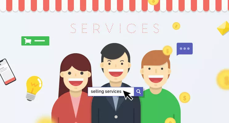 Selling The Service