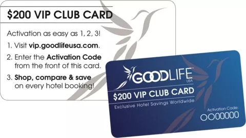 The GoodLife USA VIP Club Card
