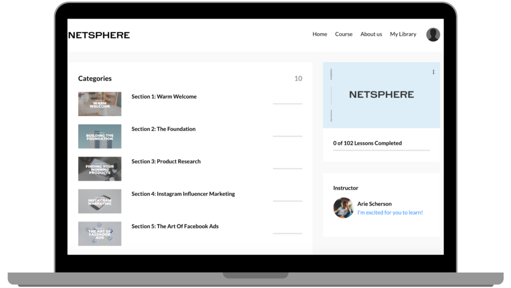 Netsphere Shopify Course Review