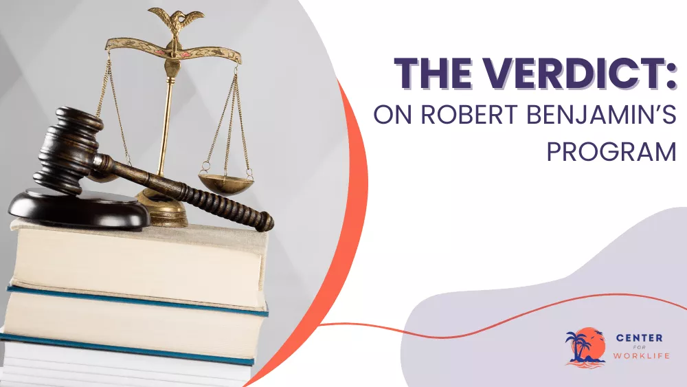 Verdict on Robert Benjamin's program