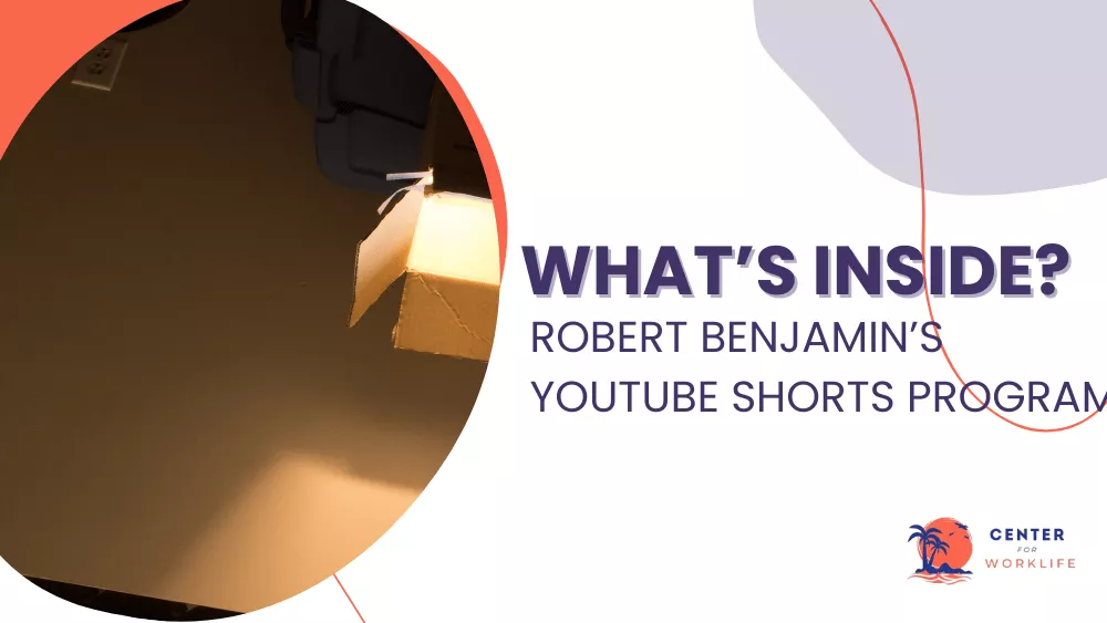 What's Inside Robert Benjamin's program