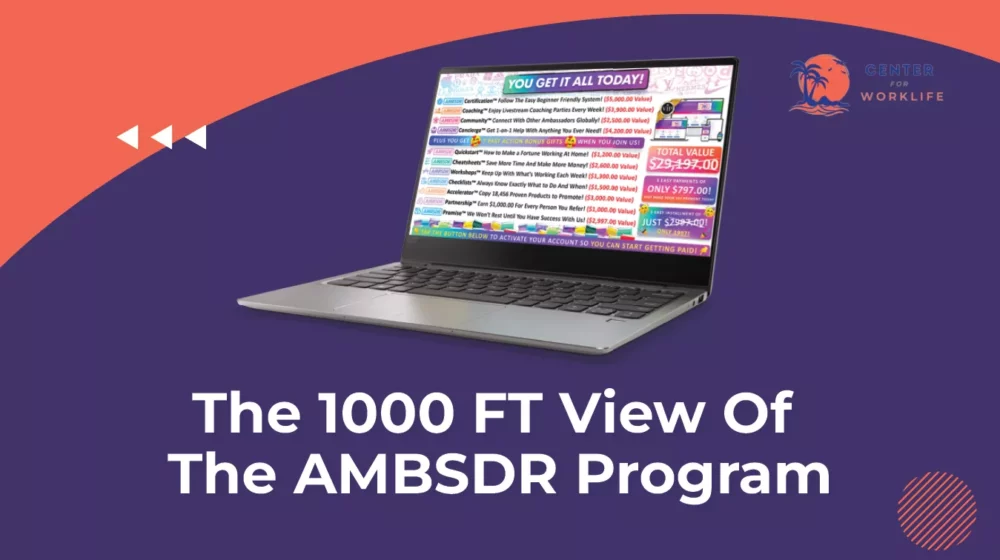 1,000 FT View on the AMBSRD program