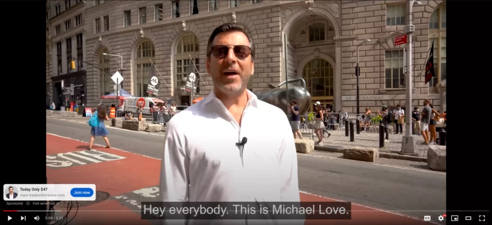 Michael Love ad
