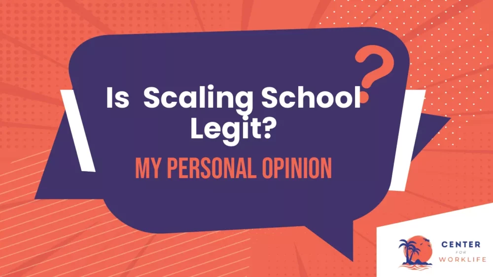 Personal Opinion On Scaling School
