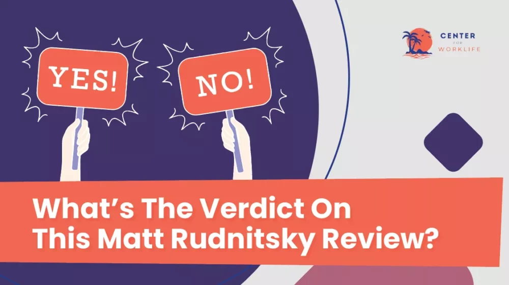 TLDR - What's The Verdict on Matt Rudnitsky Review