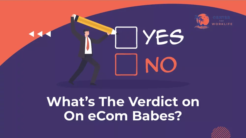 TLDR - What's The Verdict on eCom Babes?