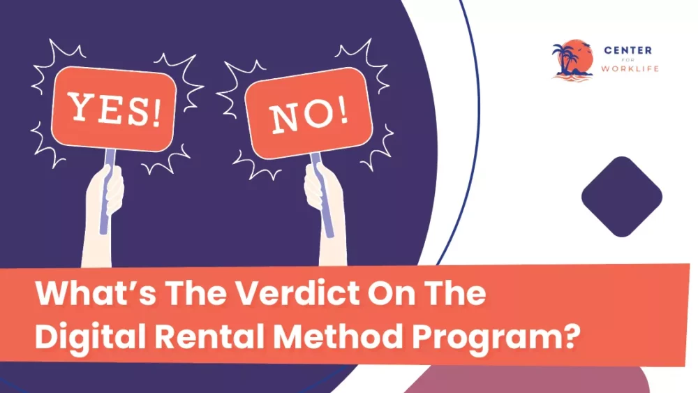 Verdict on the Digital Rental Method program
