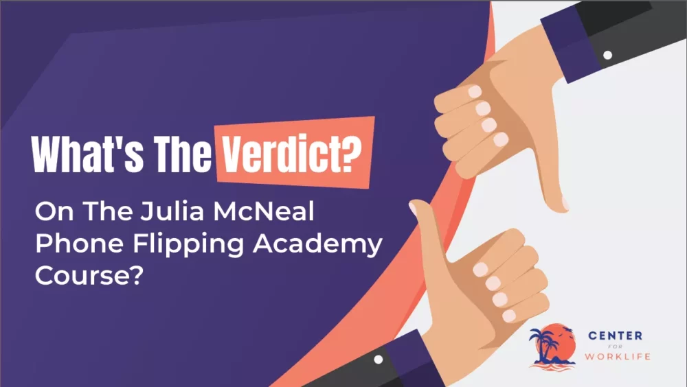 What's The Verdict On The Julia McNeal Phone Flipping Academy Course