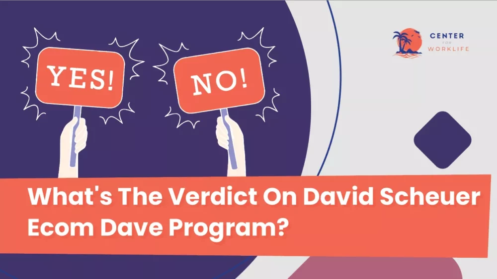 What's The Verdict on David Scheuer Ecom Dave Program?