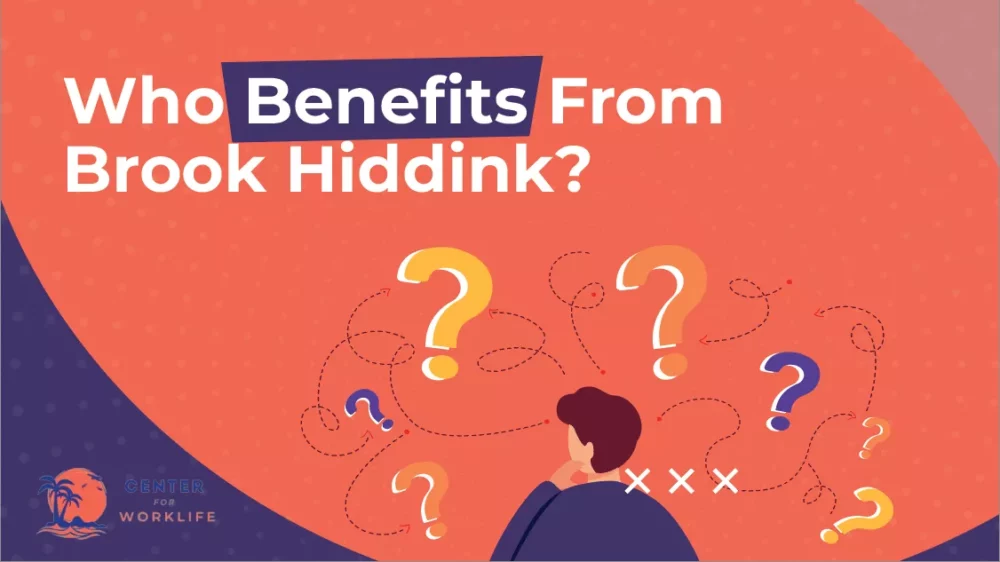 Who Benefits From Brook Hiddink, And Who Should Stay Far Away?