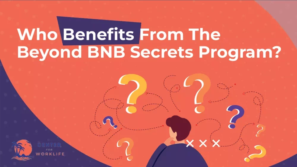 Who benefits from Beyond BNB Secrets