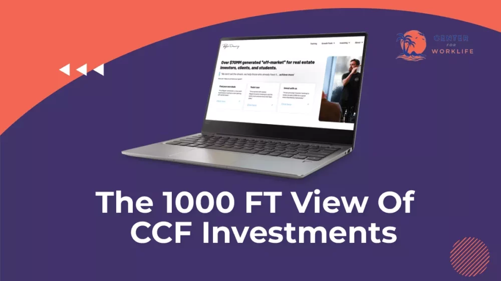 CCF Investments Reviews At A 1,000 FT View