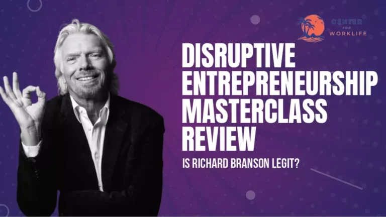 Disruptive Entrepreneurship MasterClass Review