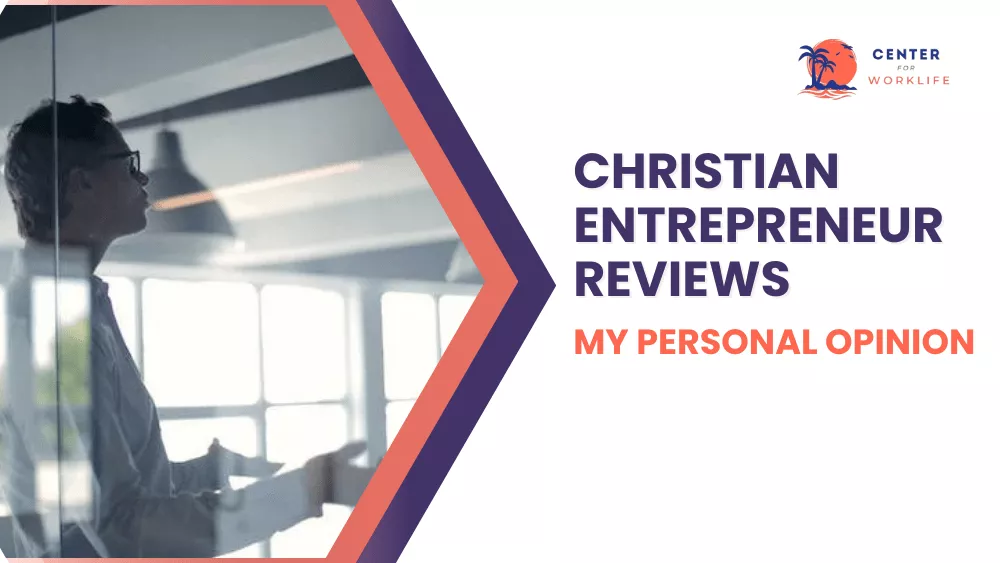 Personal Opinion on Christian Entrepreneur Inc. reviews