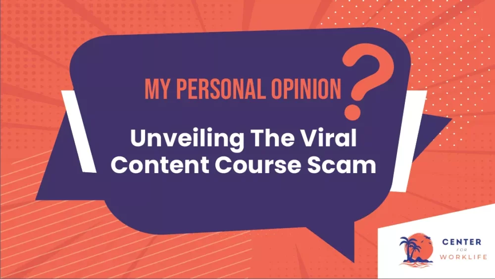 Unveiling The Viral Content Course Scam